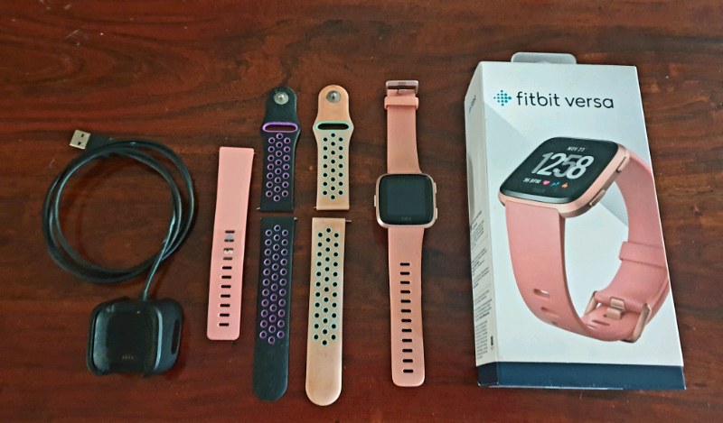 fitbit watch white