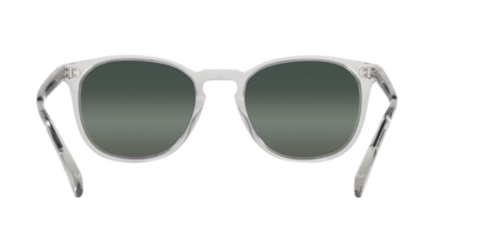 Pre-owned Oliver Peoples 0ov5298su Finley Esq. Sun 166941 Black Diamond 53mm Sunglasses In Steal