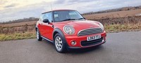 2013 MINI HATCHBACK 1.6 One 3dr PEPPER PACK HATCHBACK Petrol Manual
