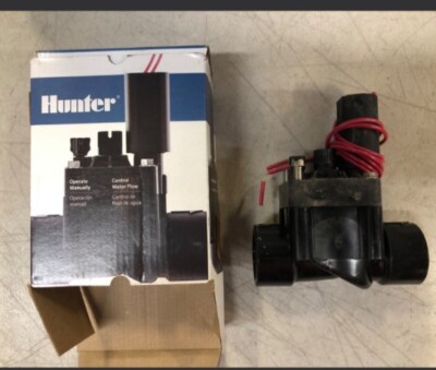 Hunter PGV-100JT-G 1'' Jar Top 24V Solenoid Valve, Fem Thread NPT No Flow Control