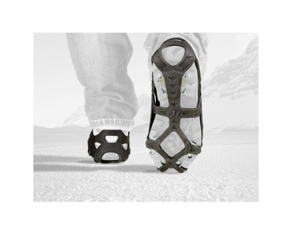 Korkers Apex Ice Cleat Size XX-Large Black Stretch Rubber with 20 Cleats / Pair