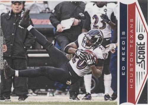 2013 Score Ed Reed #20