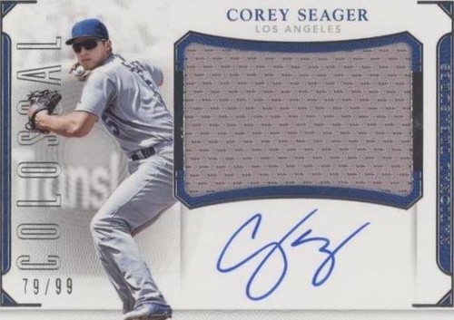 2016 Panini National Treasures - Corey Seager #CS-CS