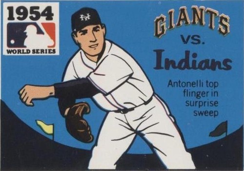 1971 Fleer Laughlin World Series - Johnny Antonelli #52