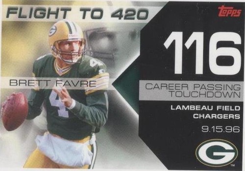 2007 Topps Brett Favre #BF-116