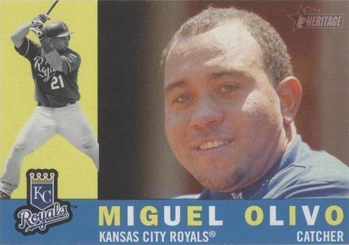 2009 Topps Heritage - Miguel Olivo #339