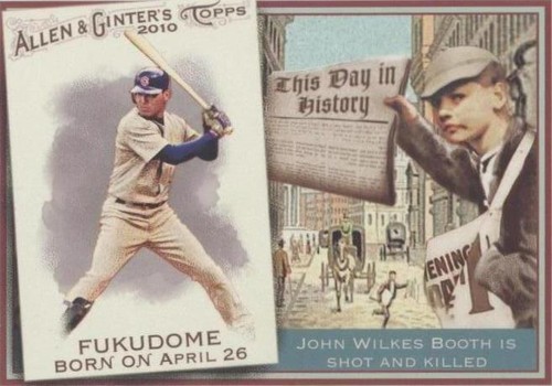 2010 Topps Allen & Ginter's - Kosuke Fukudome #TDH33