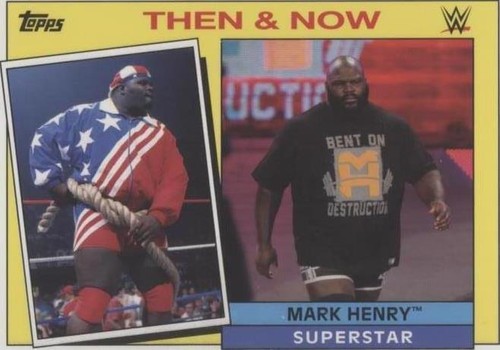 2015 Topps Heritage WWE - Mark Henry #19