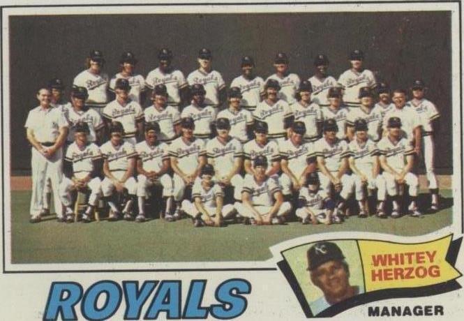 1977 Topps - Whitey Herzog #371