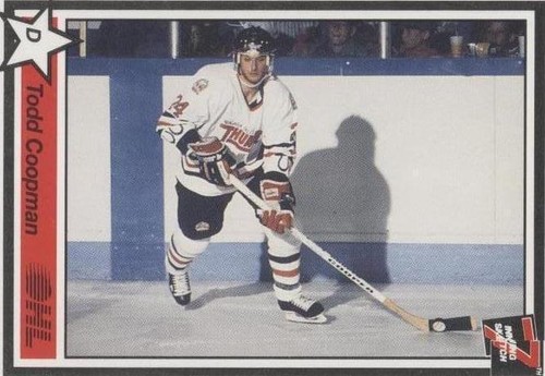 1990-91 7th Inning Sketch OHL - Todd Coopman #258