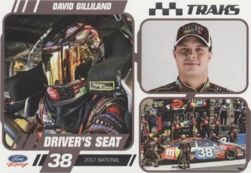 2007 Press Pass Traks - David Gilliland #DS 15