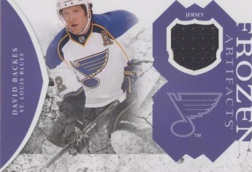 2011-12 Upper Deck Artifacts - David Backes #FA-DB