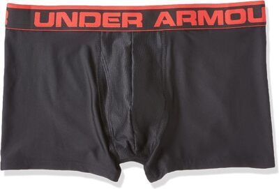 

Мужские трусы-боксеры Under Armour Original Series 3, черные/красные, маленькие, Black/red