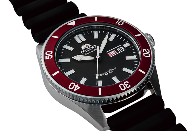 Pre-owned Orient Kano Ra-aa0011b19a Ra-aa0011b Aa0011b 200m Diver Style Black Dial 44mm