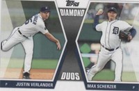 2011 Topps Update Series - Justin Verlander Max Scherzer #DD-19