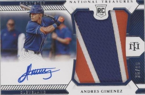 2021 Panini National Treasures - Andres Gimenez #167