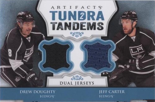 2013-14 Upper Deck Artifacts - Drew Doughty Jeff Carter #TT-JD
