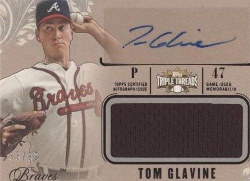2014 Topps Triple Threads - Tom Glavine #UAJR-TG