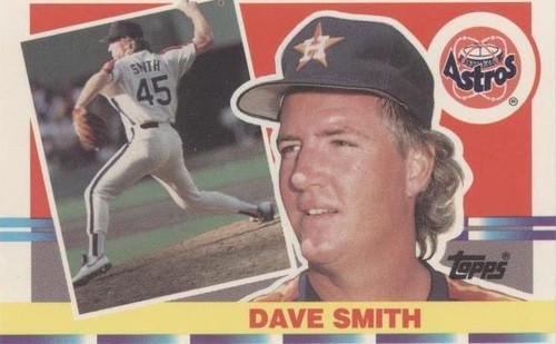 1990 Topps Big - Dave Smith #145