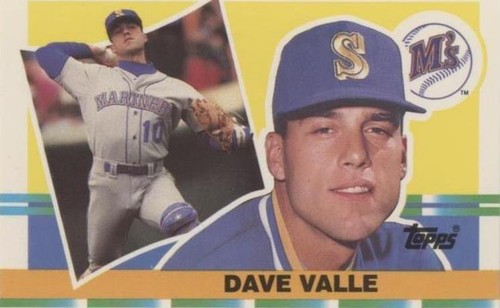 1990 Topps Big - Dave Valle #266