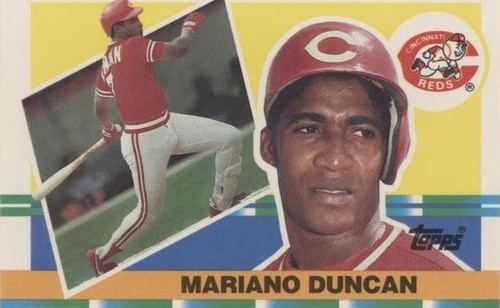 1990 Topps Big - Mariano Duncan #243