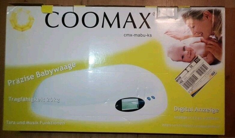 2 x Babywaage von Coomax bis 20 Kg mit Musik