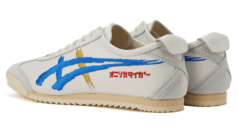 Pre-owned Onitsuka Tiger Nippon Made Mexico 66 Deluxe 1181a119 101 White/blue In Box