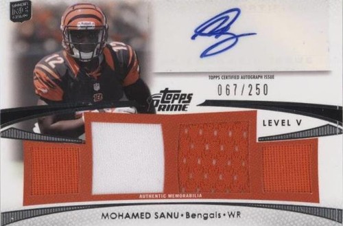 2012 Topps Prime Mohamed Sanu #PV-MS
