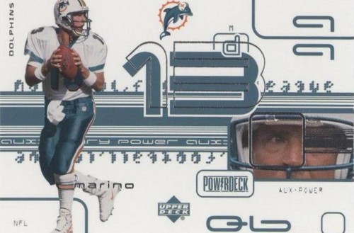 1999 Upper Deck Powerdeck Dan Marino #AUX-9