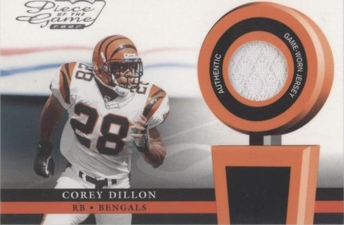 2002 Playoff Piece of the Game Corey Dillon #POG-8