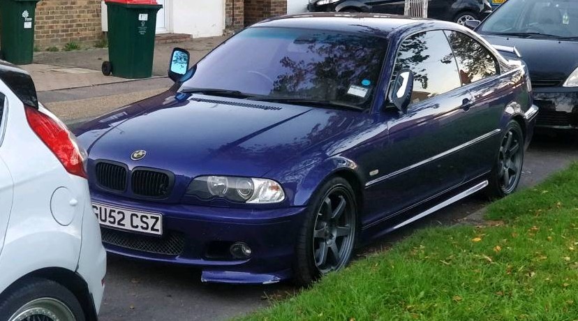 Velvet blue bmw