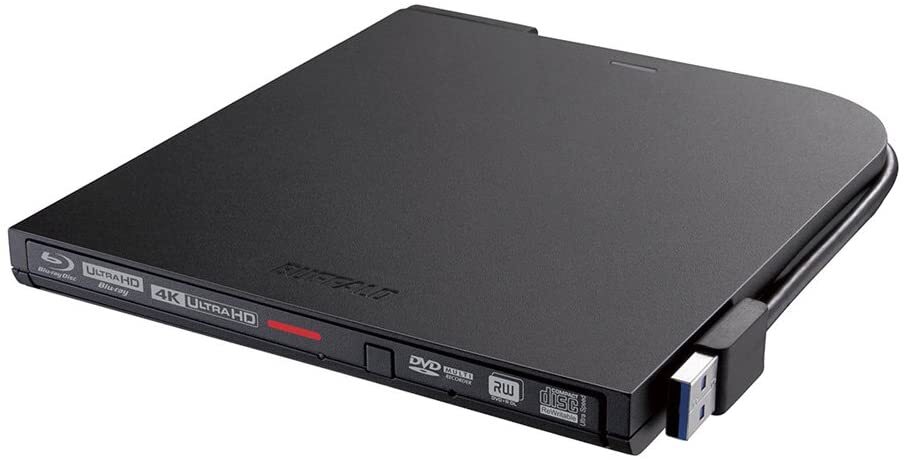 ポータブル Blu-ray プレーヤー　BUFFALO Amazon.com: BUFFALO 6X Portable Blu-ray Drive, TAA-Compliant
