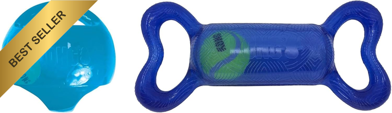 Jumbler Ball + Jumbler Tug Duo - Interactive Fetch Dog Toys