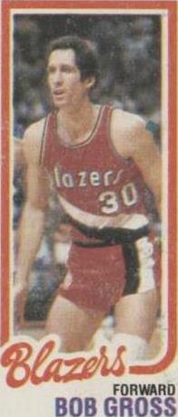 1980-81 Topps - Bob Gross #199