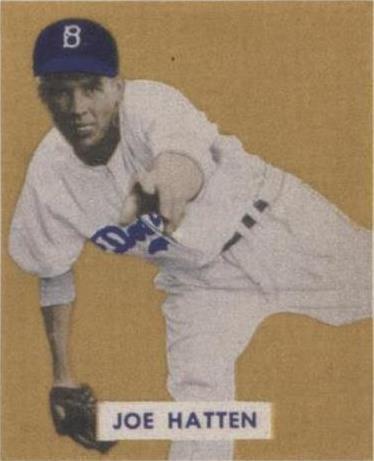 1988 CCC 1949 Bowman Reprints - Joe Hatten #116