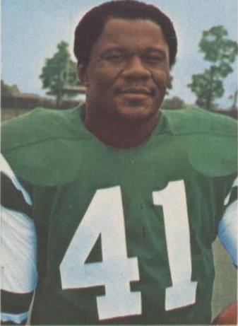 1971 The Wonderful World of Pro Football USA Player Stamps Matt Snell #283