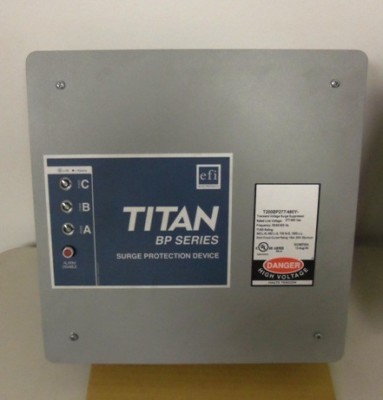 efi Titan 200BP / T200BP277/480Y BP SERIES  SURGE PROTICTION DEVICE NEW OPEN BOX