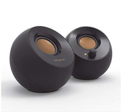 Creative Pebble 2.0 USB-Powered Desktop Speakers 45deg Elevated Sound