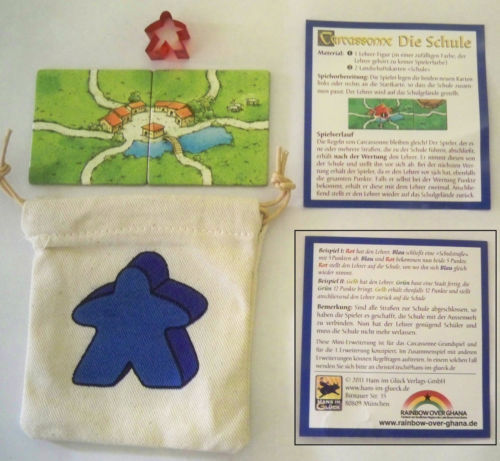 Meeples Per Carcassonne - Confezione 8 Segnalini + 1 Abate - Stampa 3D - Tutti I Colori - Foto 2