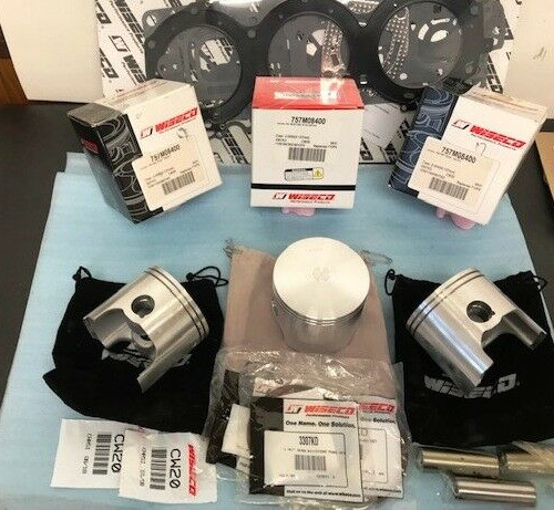 シロ WISECO WK1312 PISTON KIT YAMAHA WAVE RUNNER GP1200 XL1200