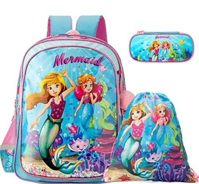 With Lunch Bag And Pencil Case For Girl 4-6 Set