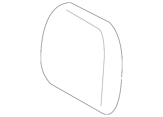 2017 Ford F-150/Lobo Headrest Cover - Left Rear