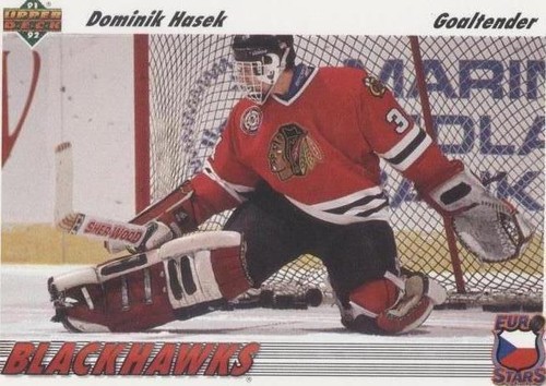UPPER DECK NHLカード STATURE DOMINIK KUBALIK BLACKHAWKS 46/49 #RR-16 送料無料 中古 IT1 🥅 92-93 UPPER DECK ROOKIE REPORT - DOMINIK HASEK #366