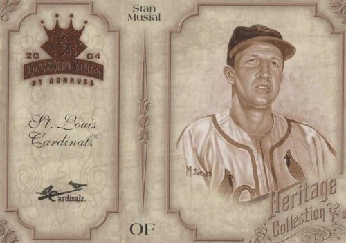2004 Donruss Diamond Kings - Stan Musial #HC-13