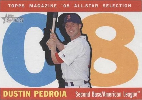 2009 Topps Heritage - Dustin Pedroia #483