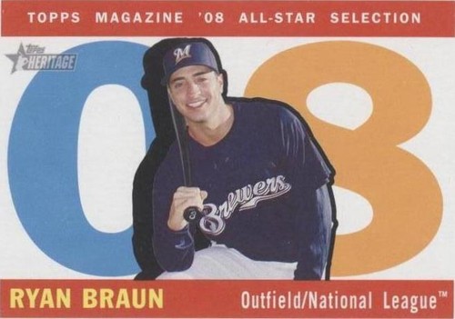 2009 Topps Heritage - Ryan Braun #490