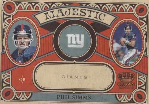 2010 Panini Crown Royale Phil Simms #28