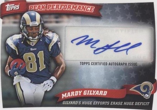 2010 Topps Mardy Gilyard #PPA-MG