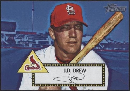 2001 Topps Heritage - J.D. Drew #104