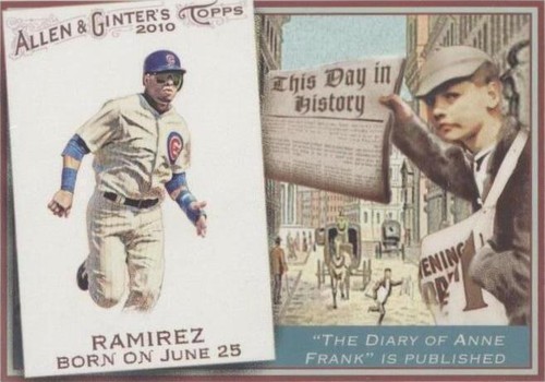 2010 Topps Allen & Ginter's - Aramis Ramirez #TDH3
